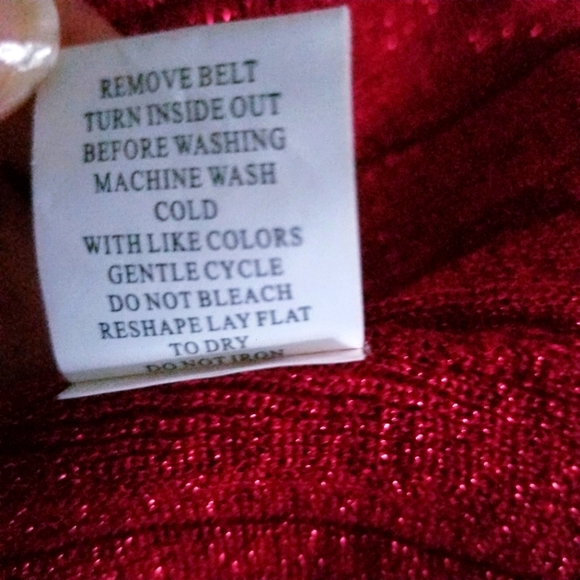 NY Collection Women's Top Red Size 2X - Picture 4 of 4